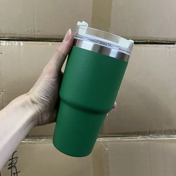 new Ice 304 Stainless Steel Insulated Convenient Large Capacity Sipper Coffee Car Cup