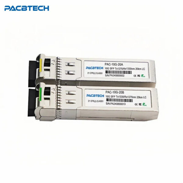 10G SFP+ Fiber Module Transceiver BIDI 10KM,20km,40km,60km,70KM,80KM,100KM LC  WDM 1270/R1330nm Cisco Mikrotik Use 2pc