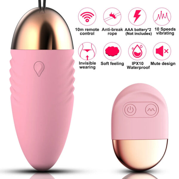 Kegel Ball Exerciser 10m Wireless Jump Egg Remote Control Vibrator Body Massager Adult Products Sex Toys for Women Lover Games