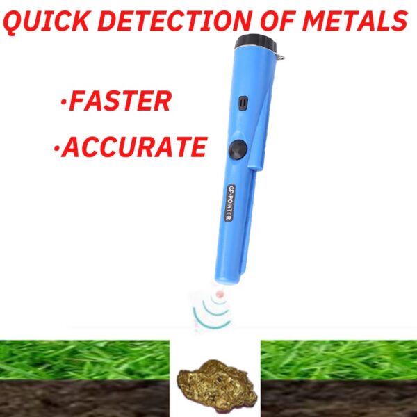 1PC Positioning Rod Underground Metal GP Pointer Handheld Waterproof High Sensitivity Security Detector