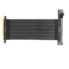 TISHRIC PCIE 3.0 /4.0 To 16X Riser Flexible Cable High Speed Extension Port Adapter with Graphics Card Holder