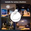 1e1e66b742880cd3 2-in-1 USB Ambient Light For Large Range Projection Atmosphere Multiple Scenes Adjustable Focus Distance Night Lighting Function