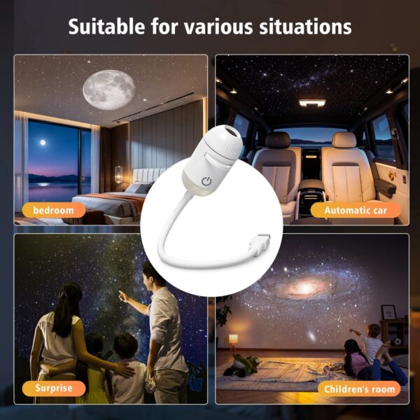 1e1e66b742880cd3 2-in-1 USB Ambient Light For Large Range Projection Atmosphere Multiple Scenes Adjustable Focus Distance Night Lighting Function