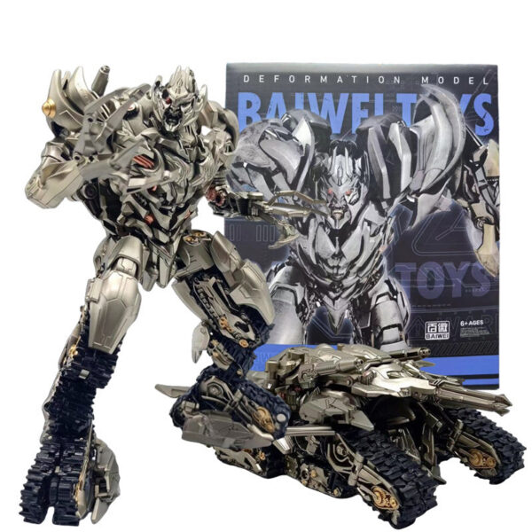 TW1029 Transformation Toys Megatank Gaatron Action Figure Collection Anime Movie Deformation Robot Model Kids Gifts