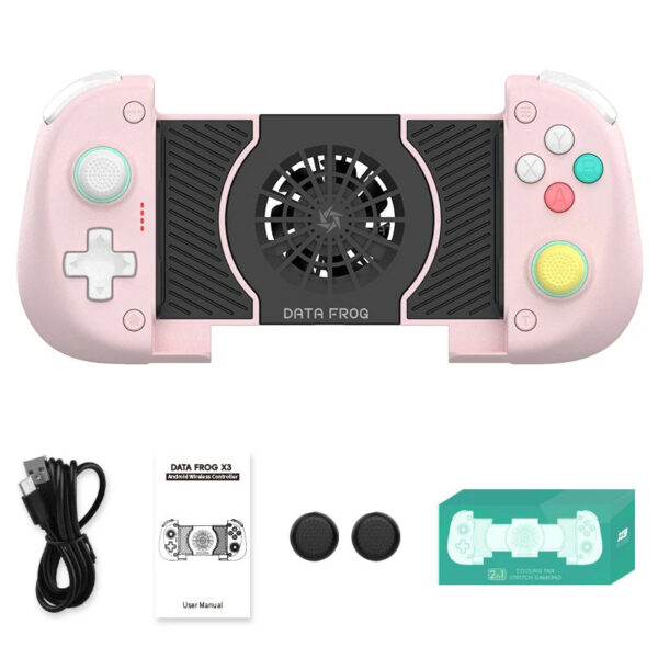 1e413916143d05f6 DATA FROG X3 Wireless Controller for Android Game Controller for Samsung Galaxy for PUBG Mobile