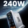 1e8a731d4adad3f5 240W GaN Charger PD3.1 140W USB Type C 6 Ports PPS PD Desktop Fast Charging Station for MacBook Laptops Tablet iPhone Samsung