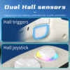 1e8ad3a0dd590c44 ANBERNIC RG Cube Retro Handheld Game Console 64bit Android 13 Unisoc T820 3.95 Inch IPS Screen Hall Joystick RGB lighting effect