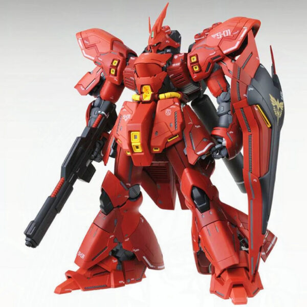 1e8d07c243ff04e3 DABAN 6631S MG 1/100 Sazabi Electroplated Ver Assembly Model Kit Action Figures Robot Figuine Plastic Model Kids Hobby Toy GIfts