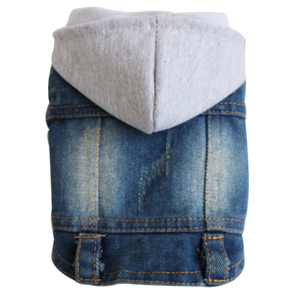XS-2XL Denim Cowboy Pet Clothing For Small Dogs Jeans Jacket Dog Vest Coat Puppy Outfits Cat Clothes