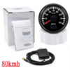 1eb19e74ce63eb97 HD 52MM GPS Speedometer 30/60/80/120/200 Km/h Boat Car Truck Speed Gauge Meter 7 Color Backlight With GPS Antenna 9-32V