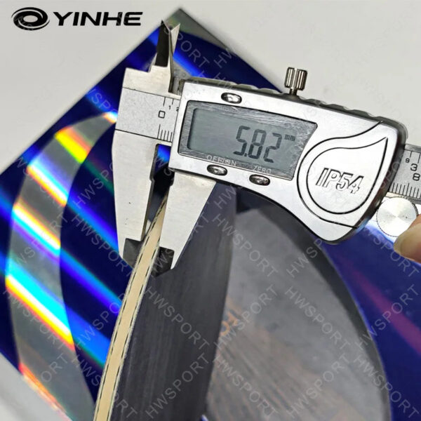 YINHE PRO 03 Table Tennis Blade Professional 5+2 KLC Inner Force Ping Pong Blade OFF+ Brand New Base Board with Original Case