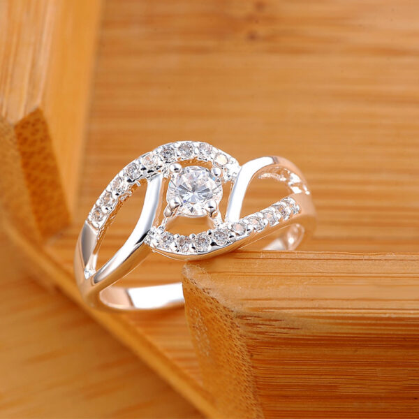 1ebf783c48883f36 New streetwear Sterling Sier Shiny Zircon diamond Rings For Women Wedding Party Gifts fine Jewelry engagement rings
