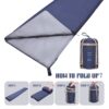 LIXADA Outdoor Envelope 190*75cm Camping Hiking Fleabag 680g Ultra-light Portable Sleeping Travel Bag