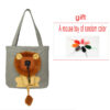 Lion Shape Cat Bags Adjustable Soft Carriers Outgoing Travel Pets Handbag Portable Breathable Pet Canvas Bag