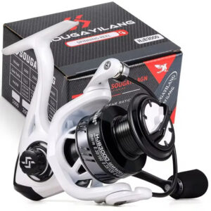 Sougayilang Spinning Reels11+1BB 5.2:1 High Speed Ratio Max Drag 8kg EVA Handle Carp Fishing Reels Pesca