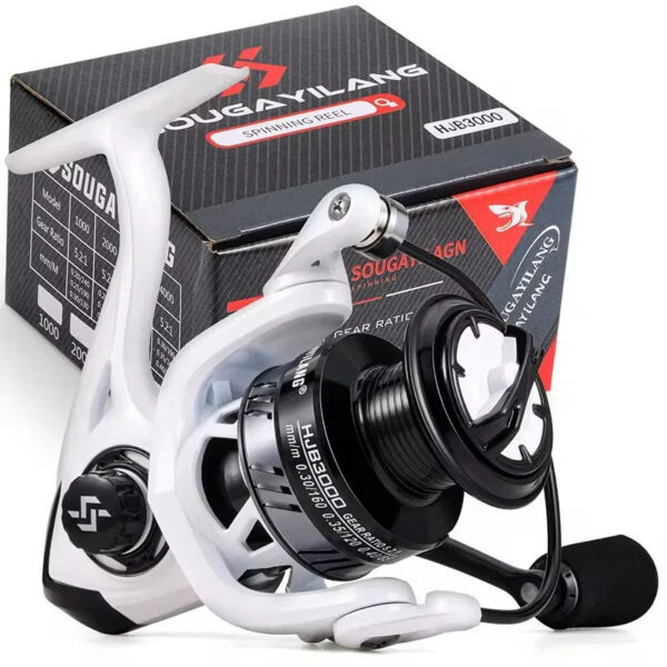1ee40b5a07b46cbd Sougayilang Spinning Reels11+1BB 5.2:1 High Speed Ratio Max Drag 8kg EVA Handle Carp Fishing Reels Pesca