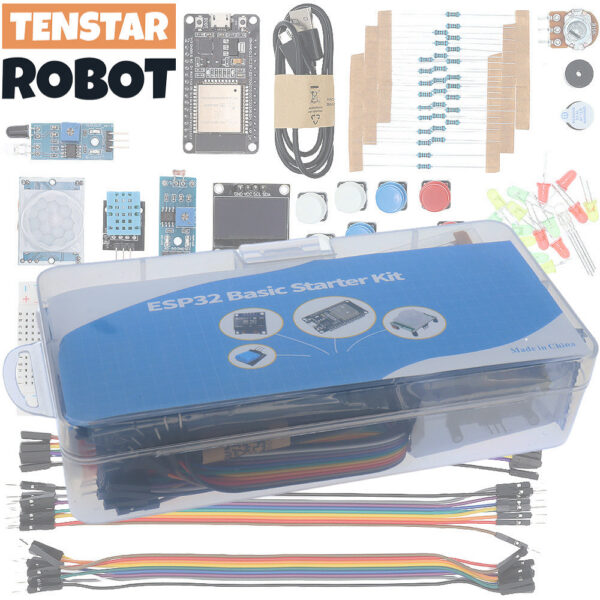 Basic Starter for ESP-32S WIFI Development Board Project Learning Kit Tutorials ESP32 kit with box