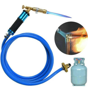 1efc3e2816e00fa9 2.5m Flame Welding Torch Copper Aluminum Soldering Tool Liquefied Propane Gas Torch For Precious Metal Melting Gas Torch Blower