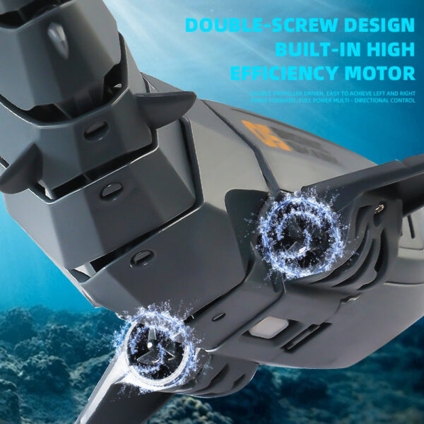 1f115c77d7d065fa Smart Rc Shark whale Spray Water Toy Remote Controlled Boat ship Submarine Robots Fish Electric Toys for Kids Boys baby Children