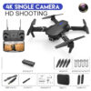 2024 E88Pro RC Drone 4K Professinal With 1080P Wide Angle HD Camera Foldable Helicopter WIFI FPV Height Hold Gift Toy