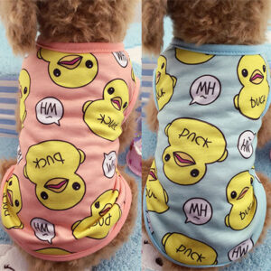 1f3c4c30a72be692 Cute Dog Soft Puppy Pamas Outfits Pet Clothing for Small Dogs tshirts Spring Summer Yorkies Chihuahua Clothes 12c30