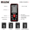1f8eeb59a5a0308d HILDA Distance 50M/100M/120M Rangefinder Profesional Meter Laser Range Finder Ruler Test Tool