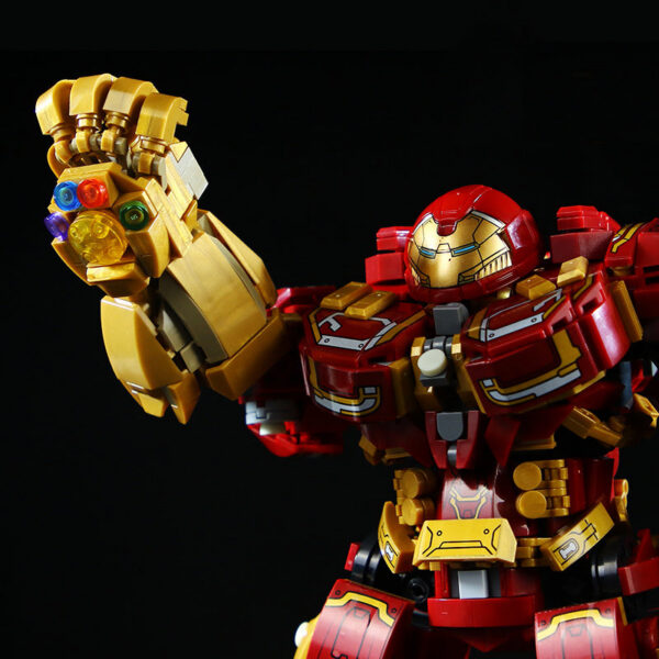 1fa8acb16e4a37ad New 2000+Pcs Toys Building Blocks Avengers Iron Man Superheroes Bricks Model Hulk Buster Gifts for Boys Adult Kids