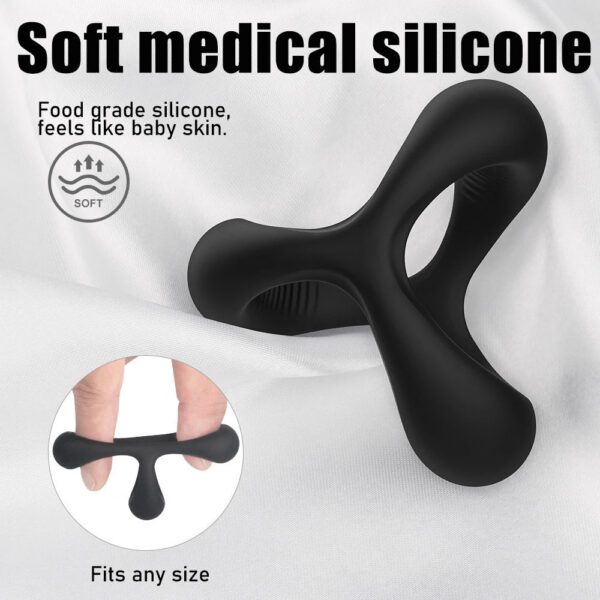 1fba35da3acdc22e Silicone Penis Cock Ring Delay Ejaculation Super Small Chastity Cage Adjustable Penis Ring Scrotum Cockring Male Sex Toy for Men
