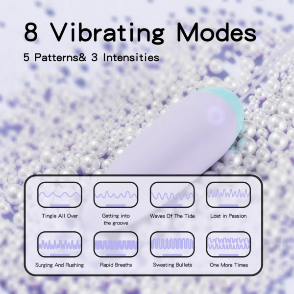 Jissbon Little Vibrator For Women G-Spot Vaginal Stimulator Vibrating Egg Massager Penetration Dildo Silent Sex Toys for Women