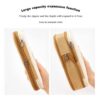 1fd0e7a44633d6ee Large Pencil Case Pen with Zipper Big Capacity Pouch Organizer Stationery Storage Bag for Student Gift