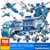 1fde46cec2166246 700PCS City Patrol Police Department Car Building Blocks Vehicle Trucks Inspired Action Figures Brick Toys for Kids