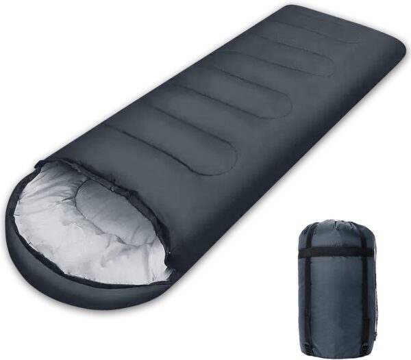Joyart Schlafsack für Camping, Alle Jahreszeiten -5 °C - 20°C，Schlafsack Outdoor, Deckenschlafsäcke,Leicht, Wasserdicht und Warm für Erwachsene, Rucksackreisen, Camping, Wandern und Reisen
