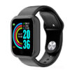 Y68 Watch Color Screen Step Counting Multi Sport Mode Message Reminder Photography Music Remote Control Smart Band