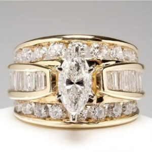 202143b6f51efa34 Multi Gold Ring for Women Natural 1 Carat with Diamond Jewelry De Bizuteria Anillos Mujer Gemstone Rings Box