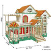 20231ab18d4467aa 3D Wooden Puzzle Saint Basil's Cathedral Building House Kits Castle Villa Model Jigsaw Teen DIY Toys For Children Kids Gift