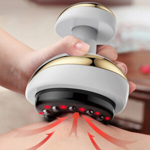 Home Electric Guasha Scraping Massage Cupping Body Vacuum Cans Suction Cup Heating Fat Burner Anti-cellulite Massager
