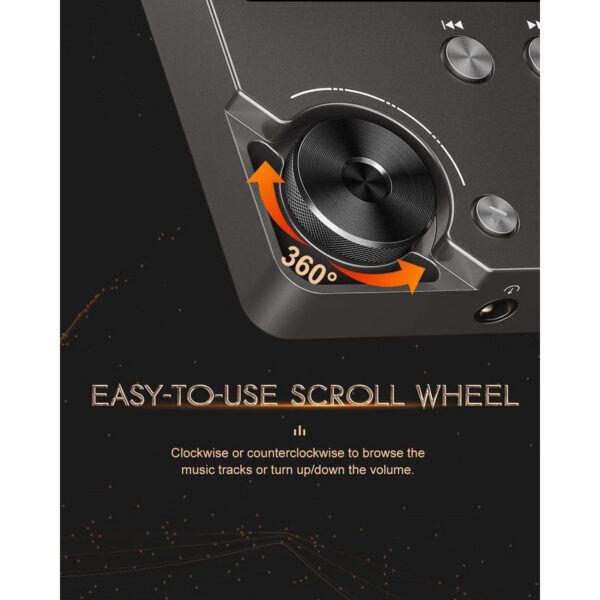 2036a2192b4738d3 MP3 Player, Lossless DSD High Definition Portable Hi-Fi Digital Audio Music Player with 64GB Memory Card, Supports Up to 256GB