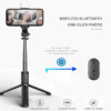 204958bc8eb8ec6b Xiaomi Selfie Stick 1m with Wireless Bluetooth LED Fill Light Extended Tripod with Remote Shutter for Android IOS Cellphone