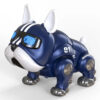 20767a1405ec2842 V01Violent With Movable Head Limbs Music Robot Toy Red And Blue Children's Intelligent nical Dog Electronic Pet
