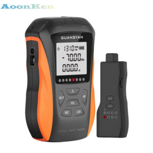 208a5dbcbe3322fb FTTH Tool Fiber Optic OPM Optical Power Meter Visual Fault Locator VFL 5/15km RJ45 Tester Cable Tracker Mini Red Fiber Pen