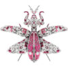 208b28628c125804 Piececool 3D Metal Puzzle Insect Brooch Accessories Model Kits for Teens DIY Jigsaw Toys Brain Teaser