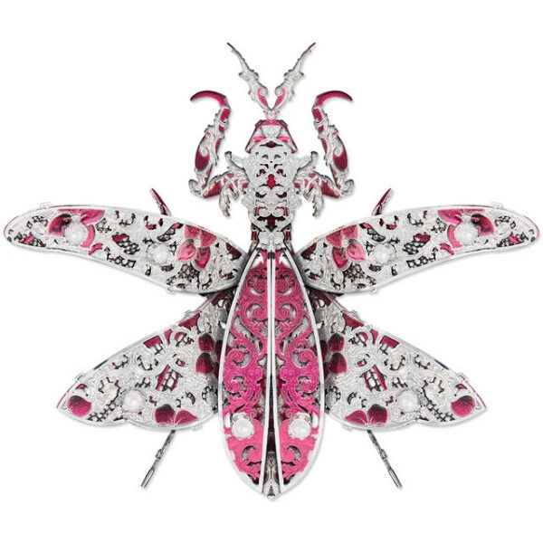 208b28628c125804 Piececool 3D Metal Puzzle Insect Brooch Accessories Model Kits for Teens DIY Jigsaw Toys Brain Teaser