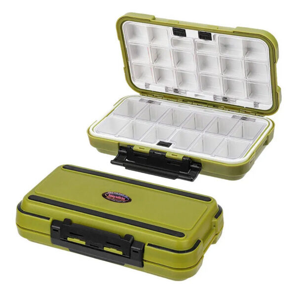 Waterproof Fishing Tackle Double Sided Opening and Closing Bait Tool Storage Box Multifunctional Goods