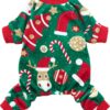 Cute Sloth Dog Pajamas, Dog Clothes for Small Dogs Boy Girl, Lightweight Velvet Pet Jumpsuit, Cat Onesie, White, Yellow, XXL