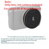 32mm F10 Free Focus Pancake Lens for Sony E Mount/for Nikon Z-Mount/for Fuji X-Mount/EF-M/M43  Mount Series Mirrorless Cameras