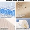 2113b46060c86329 Car Air Mattress Foldable for Mercedes Benz GLC Coupé C253 C254 2016-2025, Back Seat Camping Bed Breathable Airbed Auto-Inflation Without Air Pump SUV,Beige Single