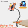Artpowers Support for Pad Portable Monitor Phone Stand Laptop Adjustable Rotating Tablet Clip Holder Mount