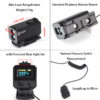 2124b913ff9ef42e LE032 1200M Range Finder IP65 Waterproof Outdoor Real-time Tactical Mini Laser Rangefinder Hunting Scope Mountable For Aim Sight