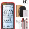 21292f8c816abdde ANENG 681 Rechargable Digital Professional Multimeter Non-contact AC/DC Voltage Meter LCD Screen Current Tester
