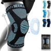 NEENCA Knee Brace Support with Side Stabilizers Patella Gel Knee Compression Sleeve for Knee Pain Meniscus Tear Injury Recovery